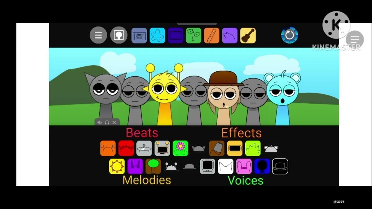 Sprunki Scrunkly - Create Musical Magic With Adorable Beat-Making Buddies